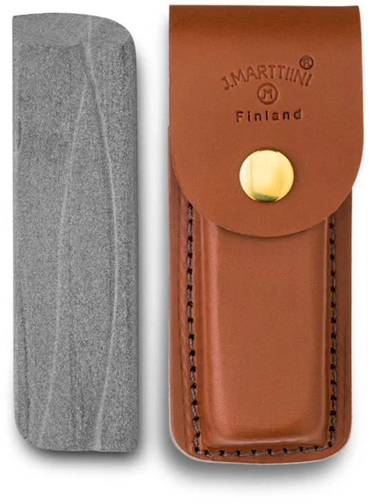 Köp online Marttiini Natural Sharpening Stone With Leather Sheath