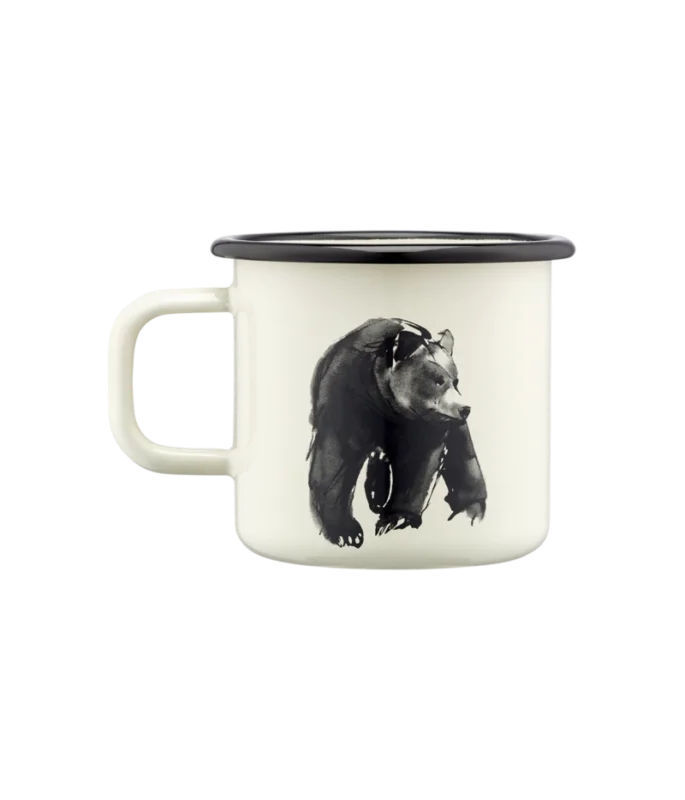 Trygg betalning Muurla X Teemu Järvi Bear Enamel Mug