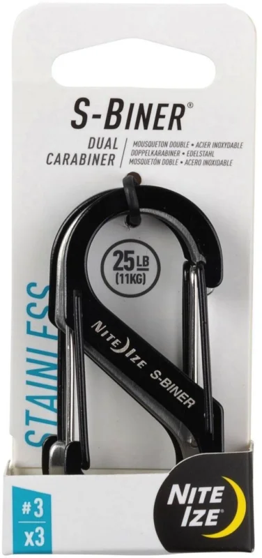 Bästa pris Nite Ize S-biner Dual 3# 3-pack