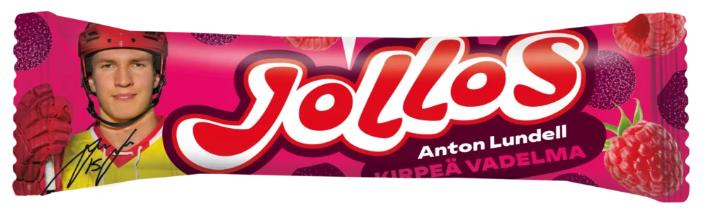 Nosht Jollos Anton Lundell Tangy Raspberry 52g Kundfavorit