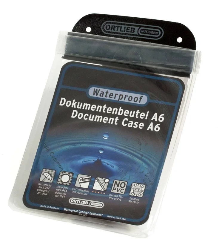 Beställ nu Ortlieb Dokumenttitasku A6