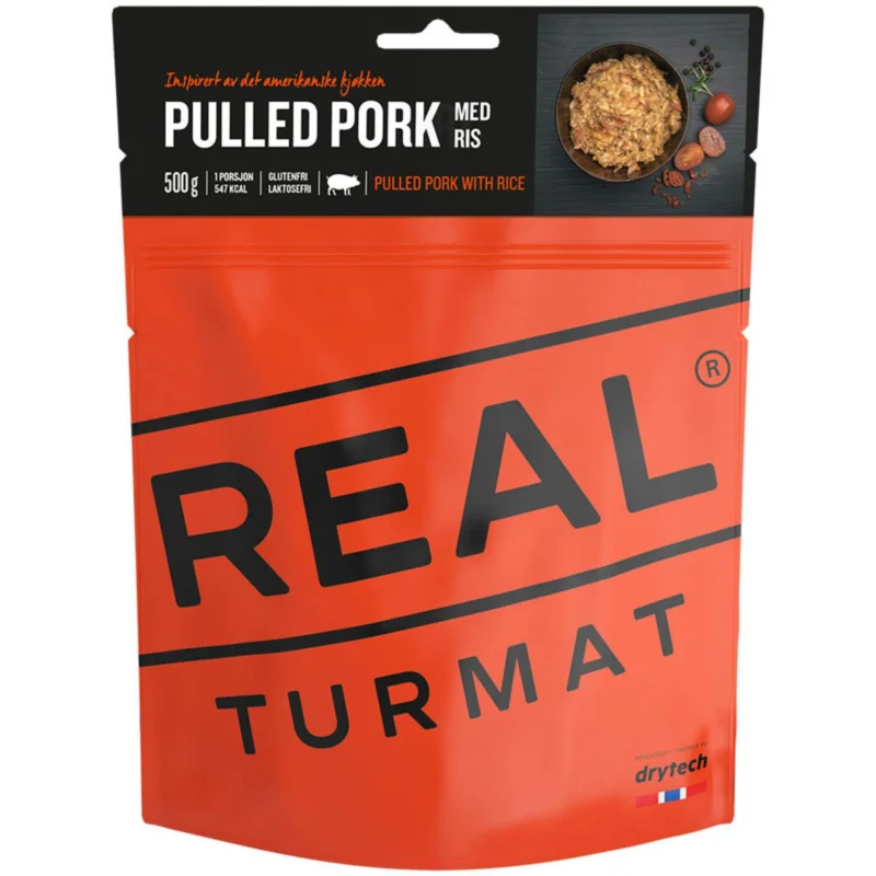 Real Turmat Pulled Pork with Rice Handla nu