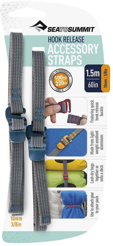 Snabb frakt Sea To Summit 10 mm Hook Release Strap 1,5 m
