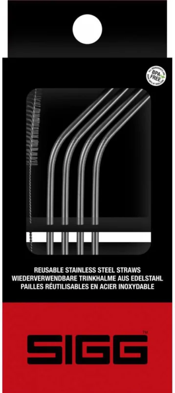 Sigg Steel Straw Set Snabb leverans