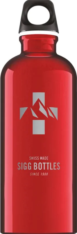 Sigg 0,6 Water Bottle Mountain Red 0.6L Expressleverans