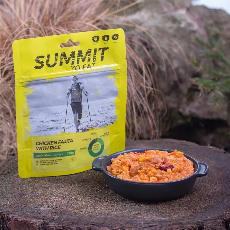 Summit To Eat Chicken Fajita With Rice Begränsad tid