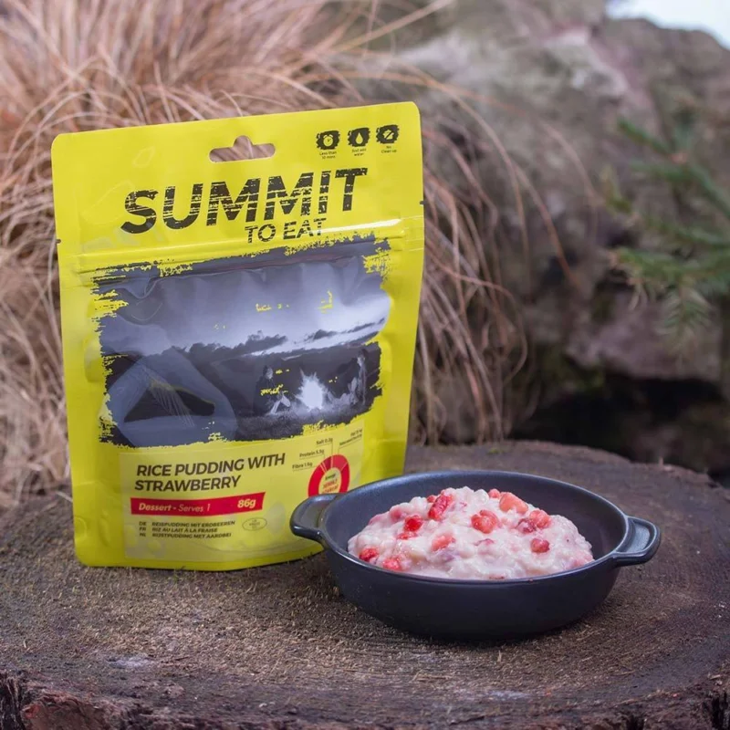 Summit To Eat Rice Pudding With Strawberry Beställ nu