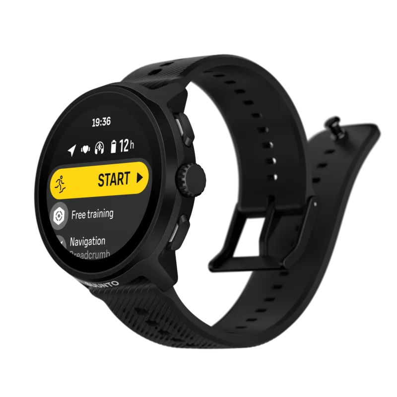 Suunto Run All Black With Silicone Strap Utförsäljning