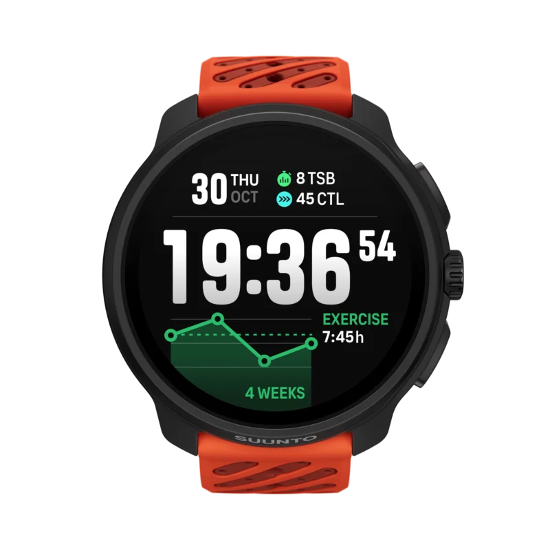 Suunto Race 2 Stainless Steel Coral Orange I lager