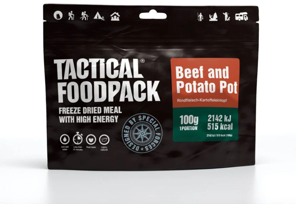 Tactical Foodpack Beef And Potato Pot Kundfavorit