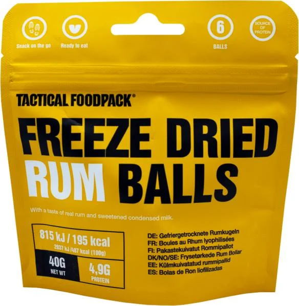 Lägg i varukorgen Tactical Foodpack Freeze-dried Rum Balls