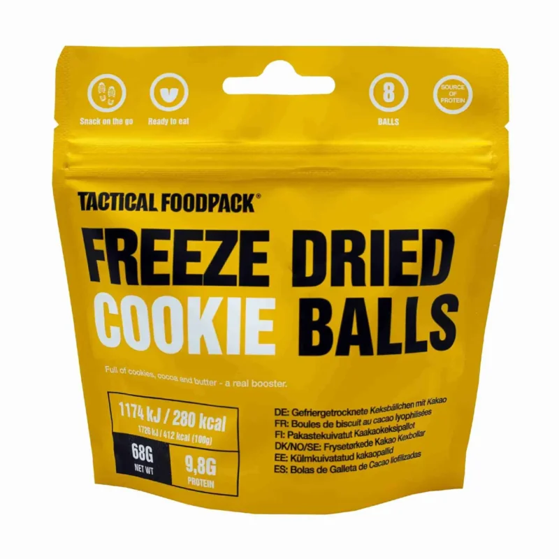 Tactical Foodpack Cocoa Bisquit Balls 68g Rabatter