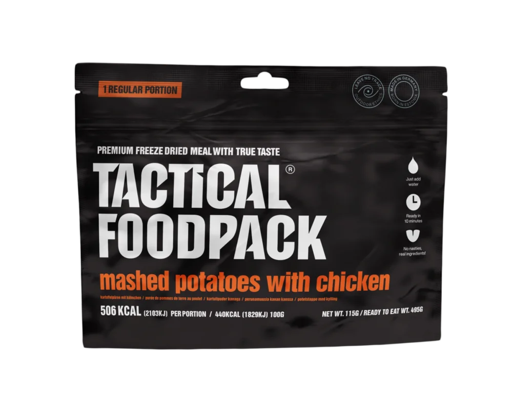Kundfavorit Tactical Foodpack Mashed Potatoes With Chicken