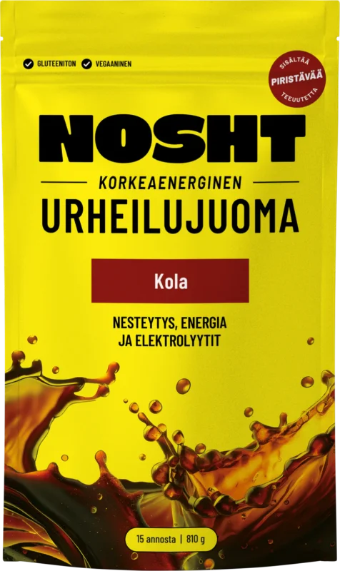 Endast idag Nosht High Energy Sport Drink Cola 810 g