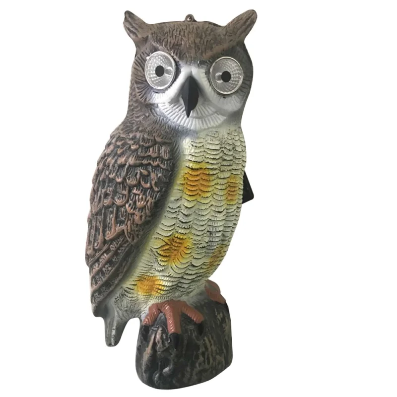 FÅGELSKRÄMMA OWL M LYSANDE ÖGON Nyhet