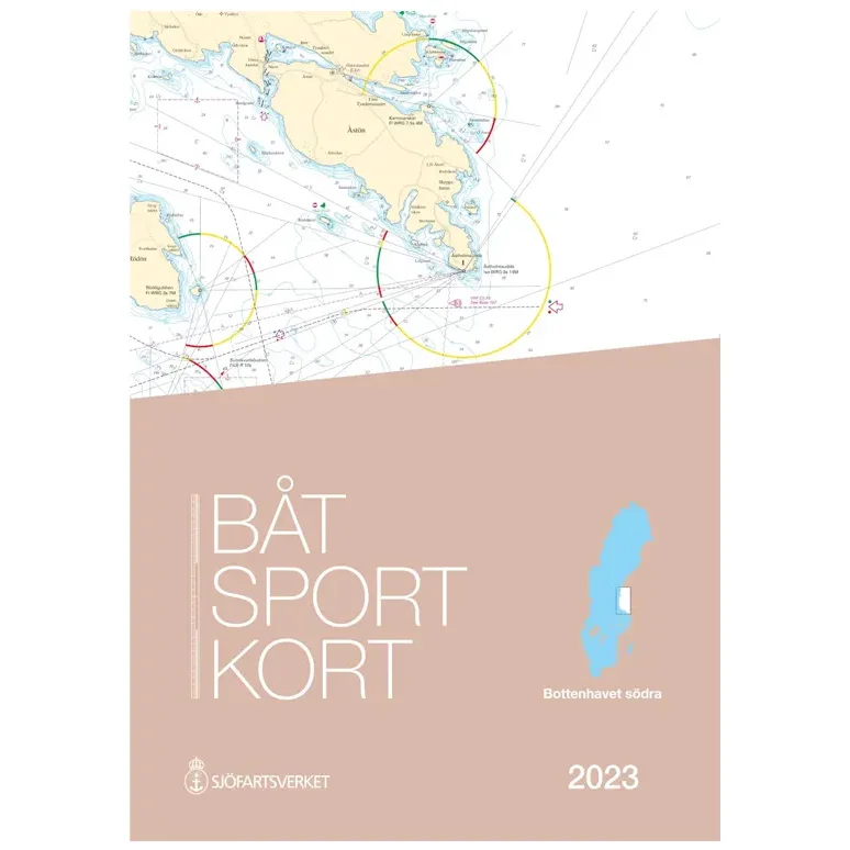 BÅTSPORKORT SÖDRA BOTTENHAVET 2023 Rabatt