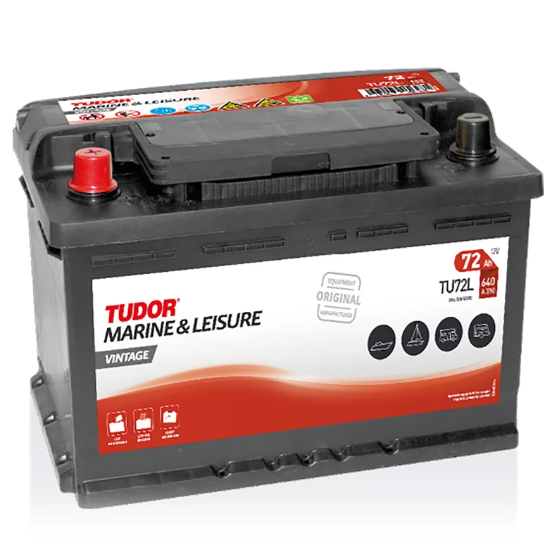 Nyhet TUDOR MARINE BATTERI 72AH MULTI