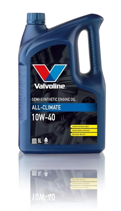 MOTOROLJAVALVOLINE 10W-40 ALL-CLIMATE 5L Kundfavorit