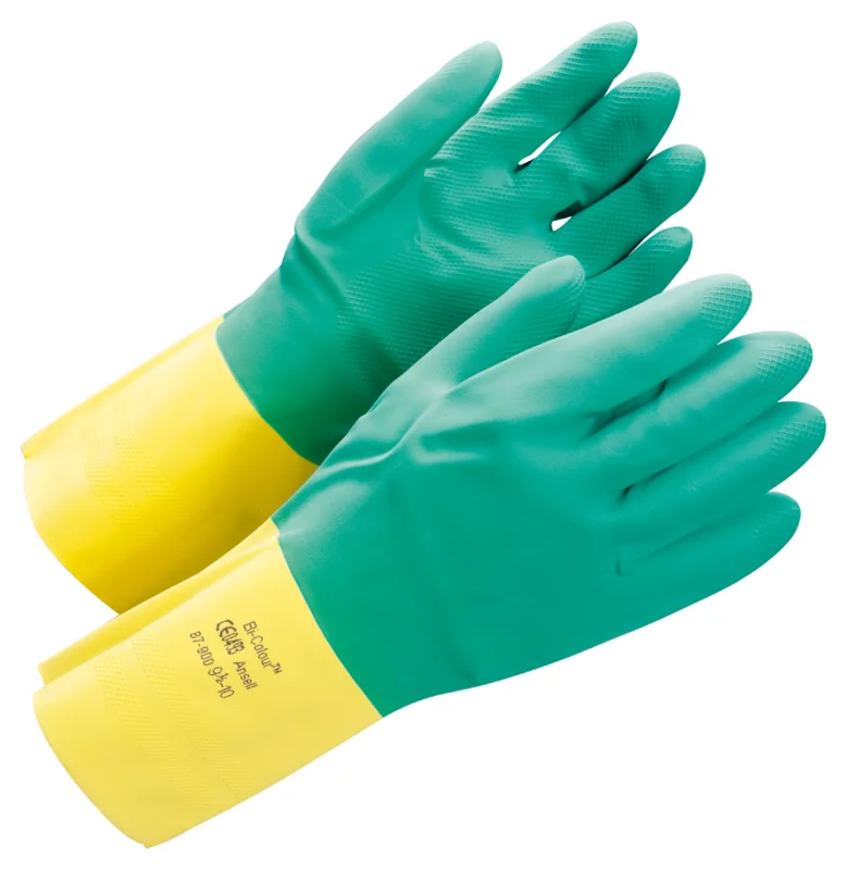 Handla nu SKYDDSHANDSKE LATEX/NEOP