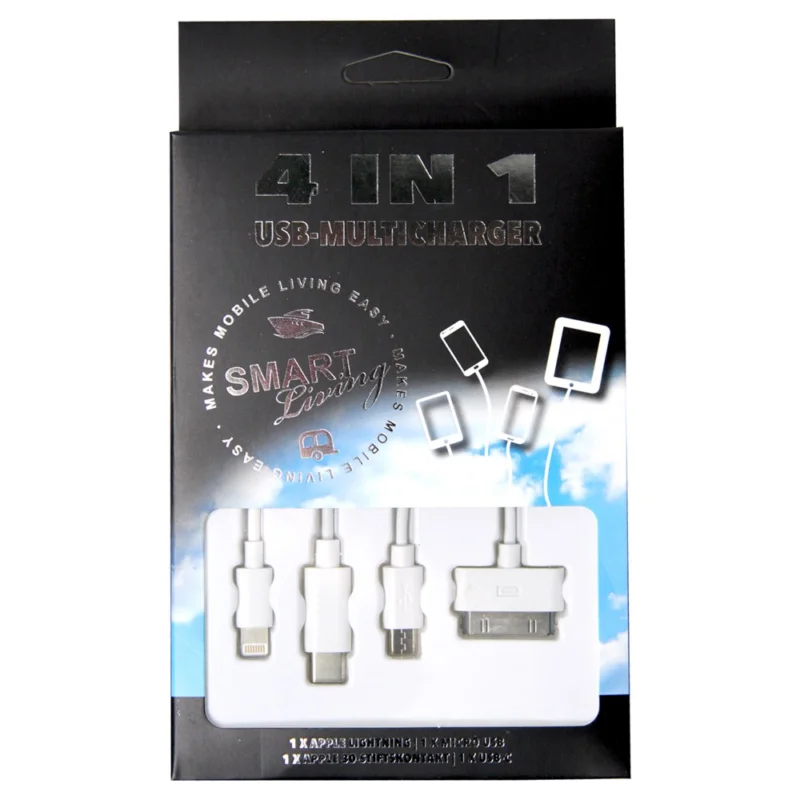 Expressleverans SMARTLIVING USB-MULTICHARGER