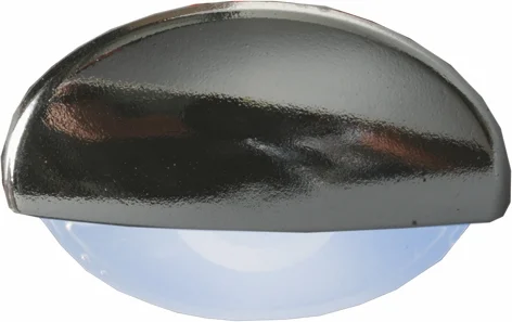 STEPLIGHT KROM BÅTSYSTEM LED VIT Fynd