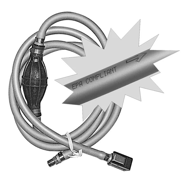 BRÄNSLESLANG BLÅSA & KOPPL. 12L Outlet