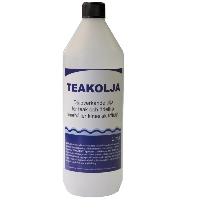 TEAKOLJA 1 LITER Sänkt pris