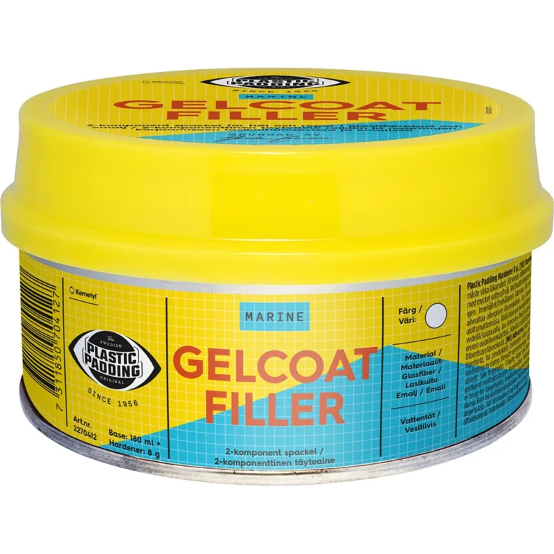 PLASTIC PADDING GELCOAT FILLER PP 180 ML Handla nu