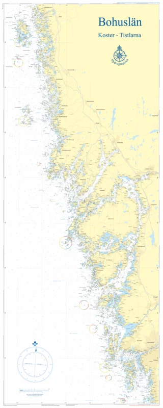 Lägg i varukorgen VÄGGKARTA BOHUSLÄN