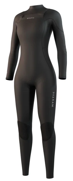 Fri frakt Mystic Star Fullsuit 5/3mm DFzip Women Black