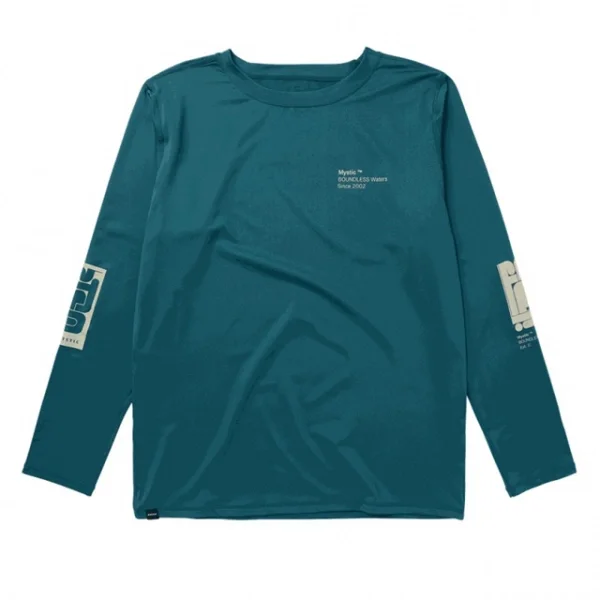 Mystic Boarding L/S Rashvest Teal Köp nu