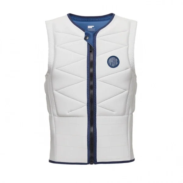 Populärt val Mystic Outlaw Impact Vest Fzip White Large