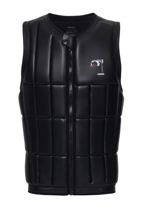Mystic Anarchy Impact Vest Fzip Wake Black Kundfavorit