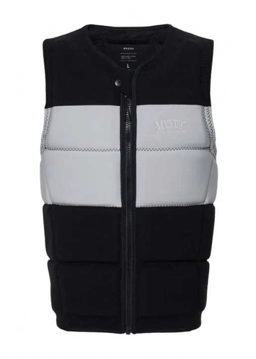 Mystic Peacock Impact Vest Fzip Wake Black / White Rabatter