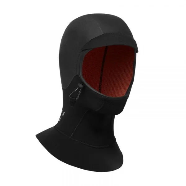 Mystic Roam Hood Long 3mm Black Snabb frakt