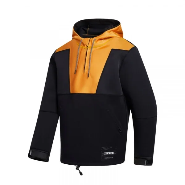 Beställ idag Mystic Fulmar Neoprene Hoodie 3/2mm Retro Orange