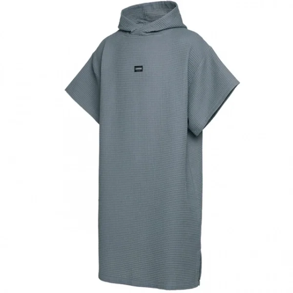 Mystic Poncho Waffle Tidal Blue Fri frakt