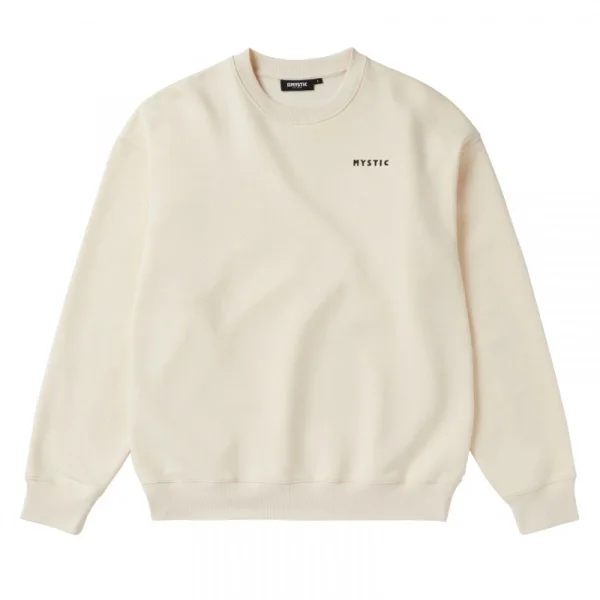 Mystic Trace Crew Sweat Off White Begränsat antal