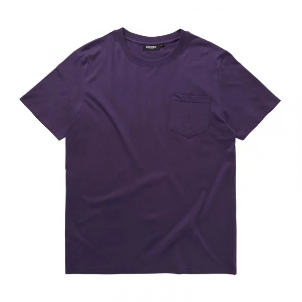 Mystic The Pocket Tee Deep Purple Fynd