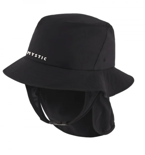 Mystic Surf Hat Black Kundfavorit