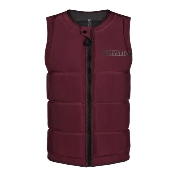 Mystic Star Impact Vest Fzip Wake CE Oxblood Red Sänkt pris
