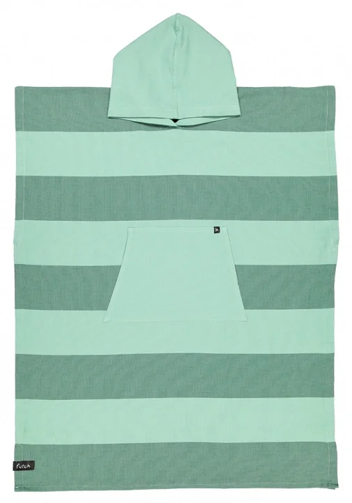 Futah Poncho Set Bedu Green & Light Green Populärt val