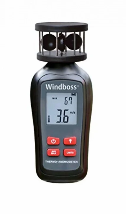 I lager Windboss 2 (Vindmätare)