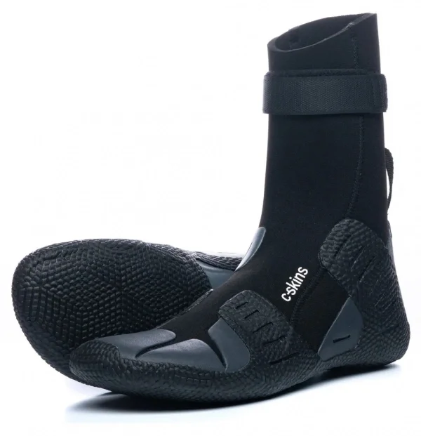 C-Skins Session 5mm Round Toe Boots Snabb leverans