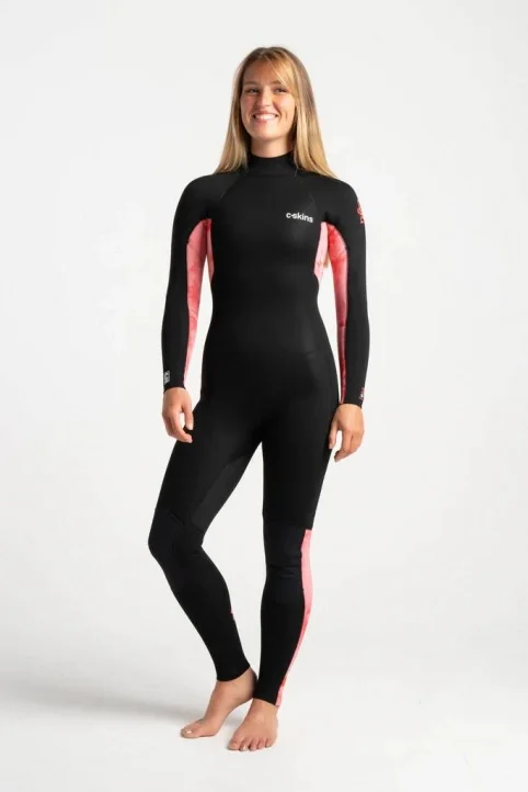 Säker betalning C-Skins Surflite 3:2 Womens GBS Back Zip Steamer