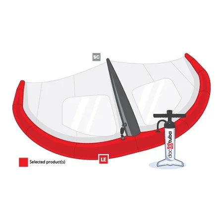 Dr.tuba Freewing GO 6,5m Leading Edge Fynd