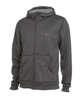 Sista chansen Ozone Hoody Grey - Zip Ozone Embroidery