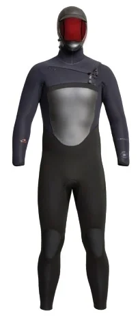 Begränsat antal Våtdräkt Herr 6/5 Xcel Drylock Hooded (Utgående), endast LS och XL kvar