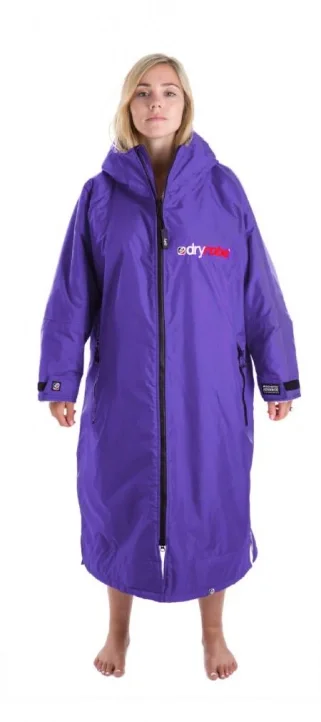 Begränsat erbjudande Dryrobe Advance long sleeve purple/grey