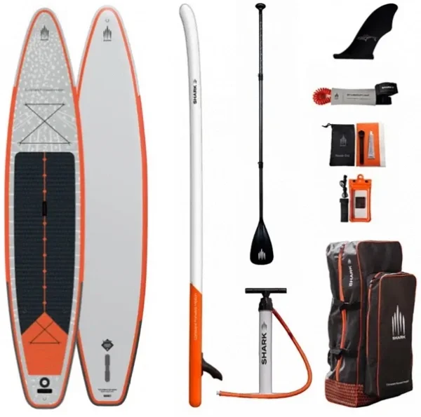 Nyhet Shark SUP Adventure 12 6 x 30 (uppblåsbar)